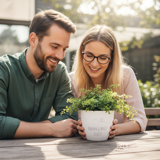 Mein Blumentopf-Designer - Geschenk - Blumentopf graviert
