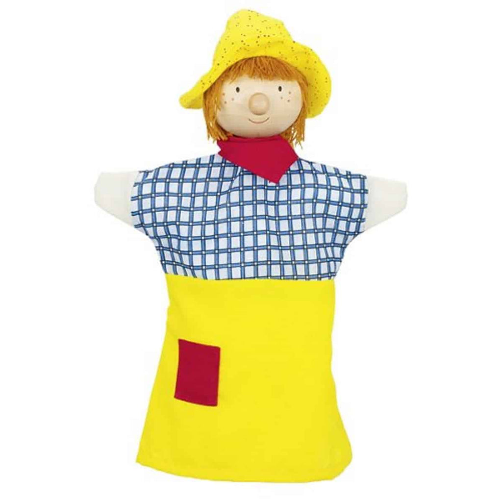 lustige Handpuppe Seppl von Goki Naturmacher
