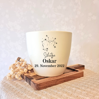 personalisierte Blumentöpfe