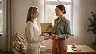 So findest du ein kreatives Geschenk für die Immobilienmaklerin