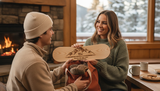 Das persönliche Abschiedsgeschenk, das Snowboardlehrer rührt