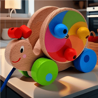 hübsches Ziehtier Schnecke mit Klang von Goki