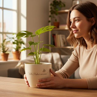 Personalisierter Blumentopf — Geschenk für Autofans & Führerschein — lifestyle