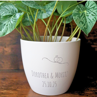 Mein Blumentopf-Designer - Geschenk - Blumentopf graviert