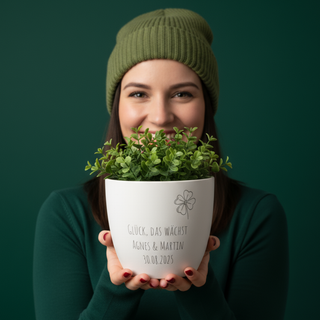 Mein Blumentopf-Designer - Geschenk - Blumentopf graviert