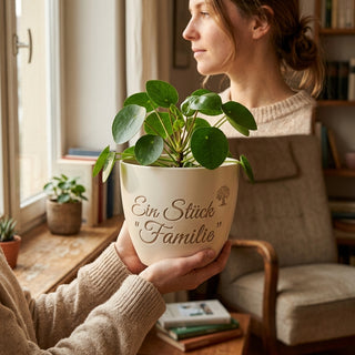 Personalisierter Blumentopf mit Gravur — Au Pair Abschiedsgeschenk — lifestyle