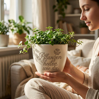 Personalisierter Blumentopf mit Gravur — Geschenk für Apothekerin — lifestyle