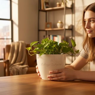 Persönlicher Blumentopf für den Lieblings-Babysitter – Das perfekte Geschenk! — im Wohnambiente