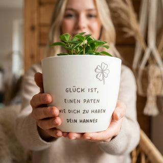 Mein Blumentopf-Designer - Geschenk - Blumentopf graviert