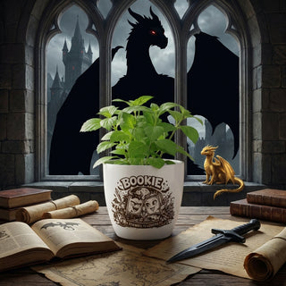 Blumentopf „Enemies to Lovers“ – Pflanztopf für BookTok & Romance-Fans