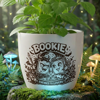 Blumentopf „Enemies to Lovers“ – Pflanztopf für BookTok & Romance-Fans