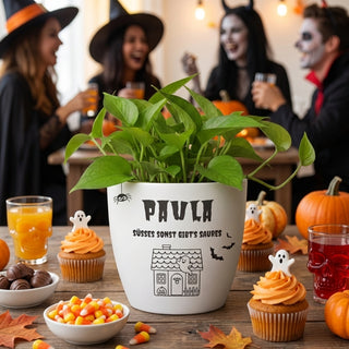 Besonderes Geschenk - Blumentopf graviert - Süsses sonst gibt' Saures