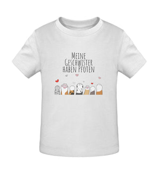 Meine Geschwister haben Pfoten - Baby Creator T-Shirt ST/ST-3