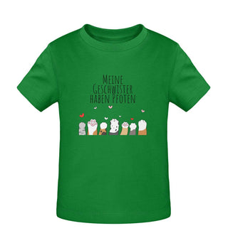 Meine Geschwister haben Pfoten - Baby Creator T-Shirt ST/ST-6879