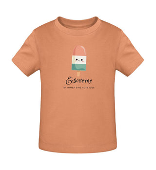 Eiscreme ist immer eine gute Idee - Baby Creator T-Shirt ST/ST-7101