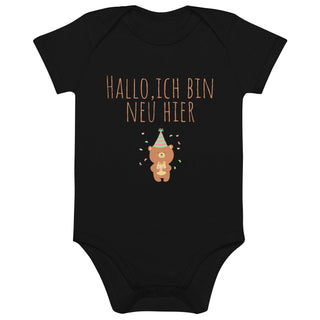 Babybody aus Bio-Baumwolle - Hallo, ich bin neu hier