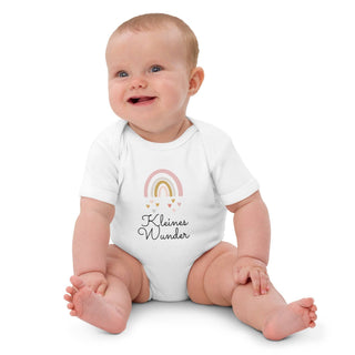 Babybody aus Bio-Baumwolle - Kleines Wunder (rosa)